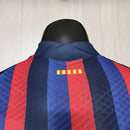 Camisa Edição Especial Barcelona | 24/25 Modelo Jogador Nike - Azul e Vermelha