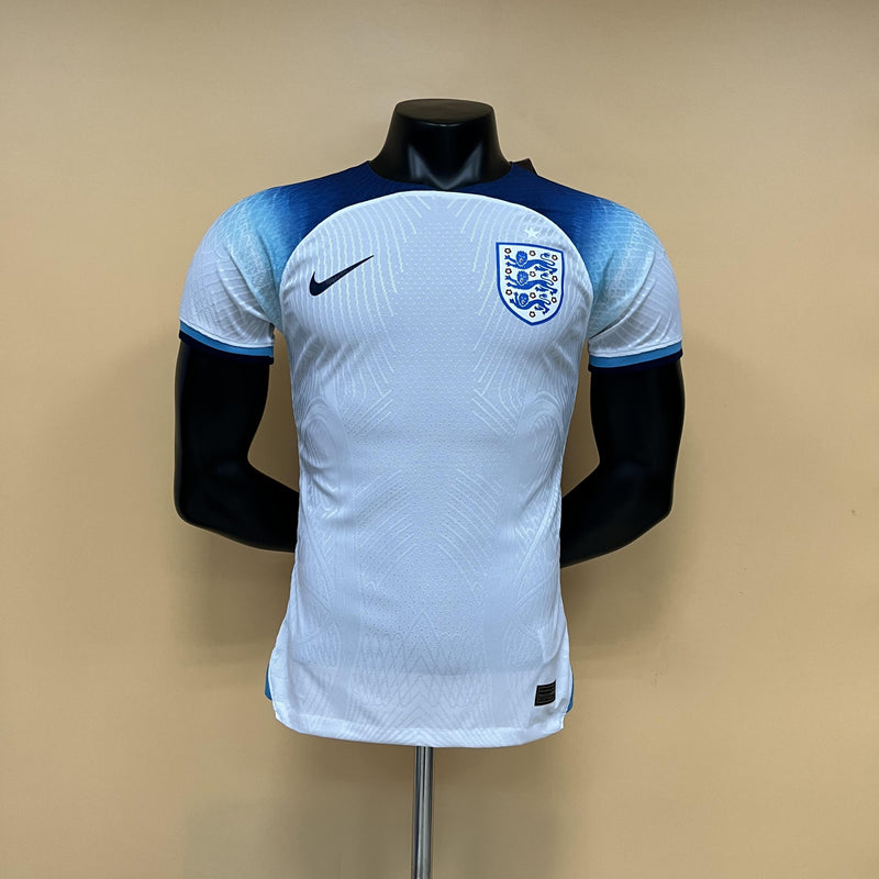 Camisa I Inglaterra | 22/23 Modelo Jogador Nike - Branca e Azul