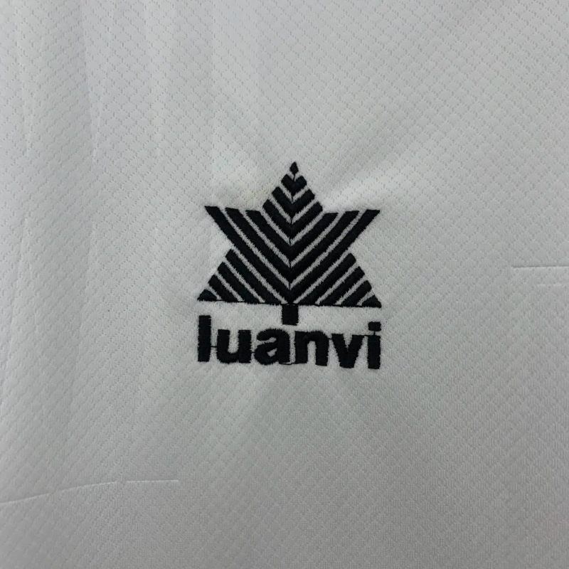 Camisa I Valencia Retrô | 96/97 Luanvi - Branca