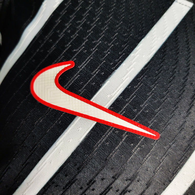 Camisa II Corinthians | 23/24 Modelo Jogador Nike - Preta e Branca