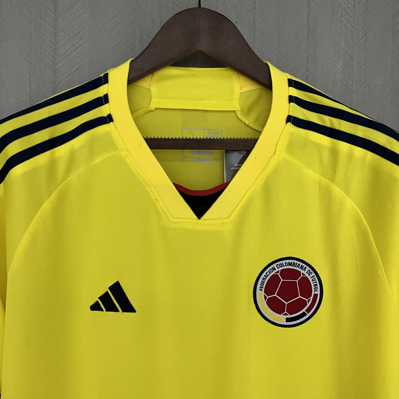 Camisa I Colômbia | 23/24 Torcedor Adidas - Amarela
