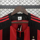 Camisa I Milan Retrô | 03/04 Adidas - Vermelha e Preta