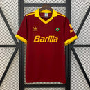Camisa I Roma Retrô | 91/92 Adidas - Vermelha e Amarela