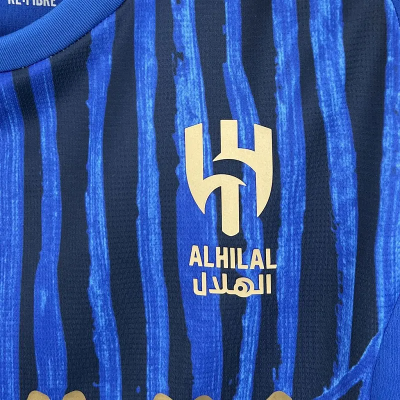 Camisa I Al-Hilal | 25/26 Torcedor Puma - Azul e Dourada