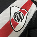 Camisa de Treino River Plate | 23/24 Modelo Jogador Adidas - Preta Vermelha e Branca