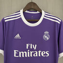 Camisa II Real Madrid Retrô | 16/17 Adidas - Roxa