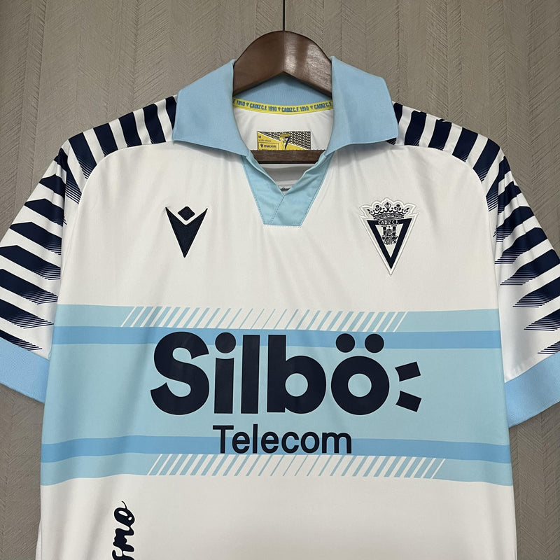 Camisa II Cadiz | 24/25 Torcedor Macron - Branca e Azul