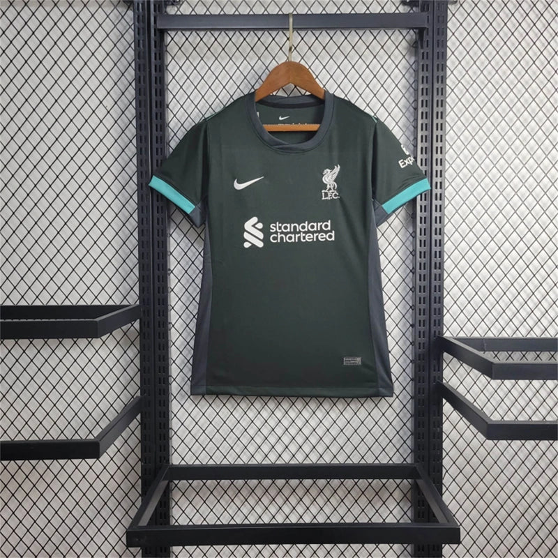 Camisa II Liverpool | 24/25 Torcedor Adidas - Preta - Feminina