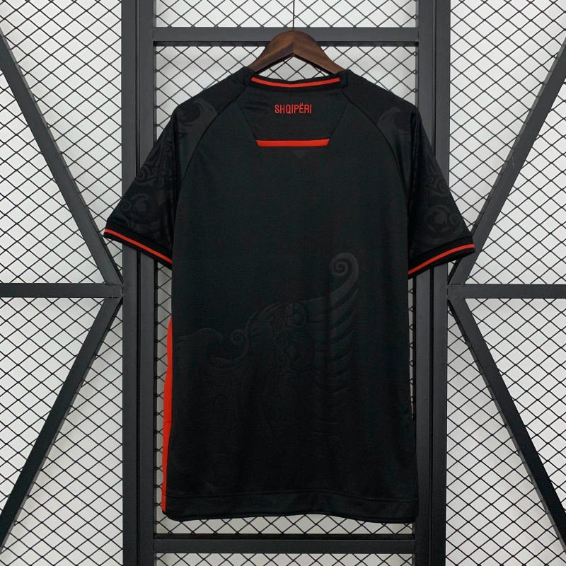 Camisa III Albânia | 25/26 Torcedor Macron - Preta