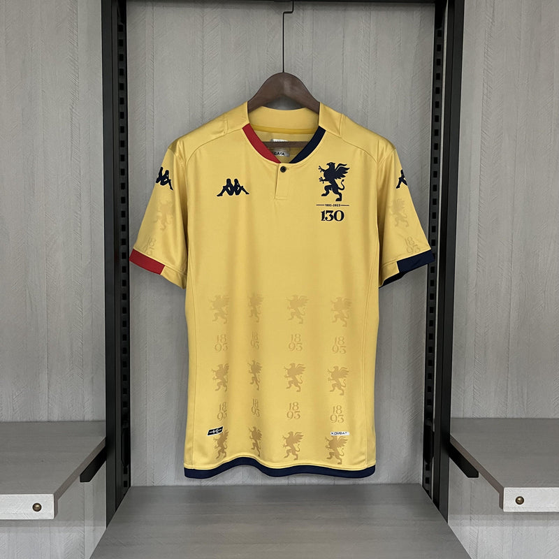 Camisa III Genoa | 23/24 Torcedor Kappa - Dourada