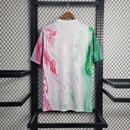 Camisa Pré Jogo Itália | 2023 Torcedor Adidas - Branca Verde e Rosa