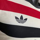 Camisa III Manchester United | 24/25 Modelo Jogador Adidas - Branca Vermelha e Preta