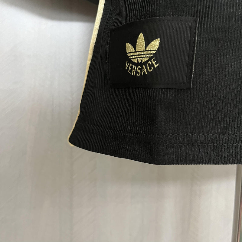 Camisa Arsenal x Versace | 24/25 Modelo Jogador Adidas - Preta