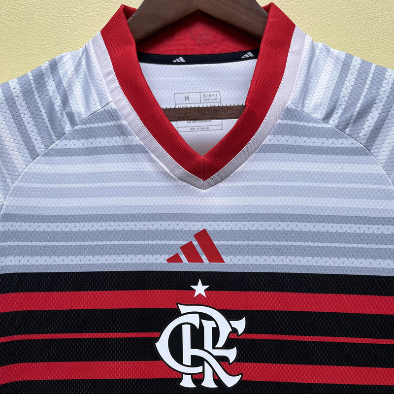 Camisa Edição Especial Flamengo | 23/24 Torcedor Adidas - Off White