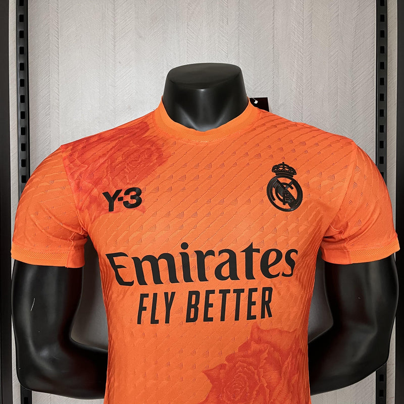 Camisa Real Madrid | 24/25 Modelo Jogador Y-3 - Laranja