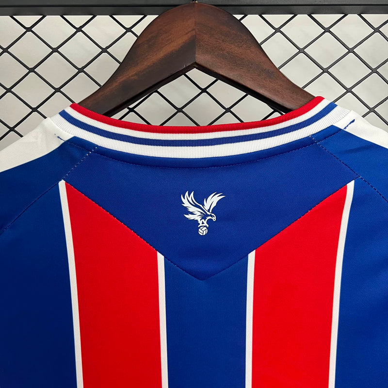 Camisa I Crystal Palace | 25/26 Torcedor Macron - Azul e Vermelha