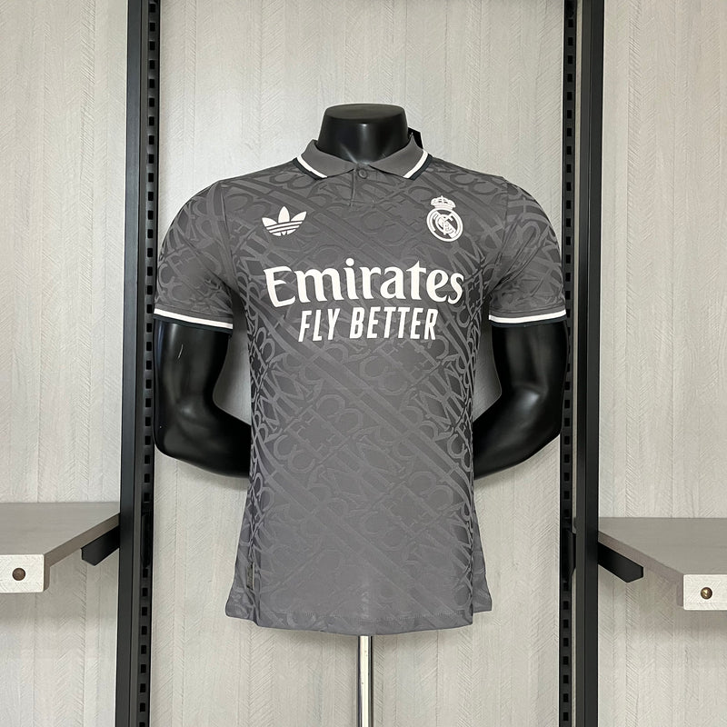 Camisa III Real Madrid | 24/25 Modelo Jogador Adidas - Cinza