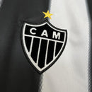 Camisa I Clube Atlético Mineiro | 2013 Retrô - Preta e branca