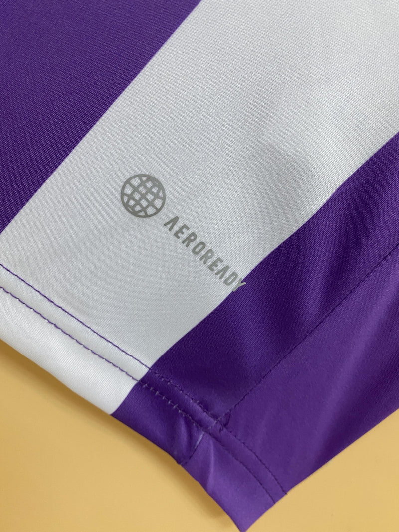 Camisa I Real Valladolid | 22/23 Torcedor Adidas - Roxa e Branca