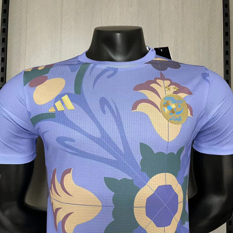 Camisa Edição Especial Argélia | 23/24 Modelo Jogador Adidas - Roxa