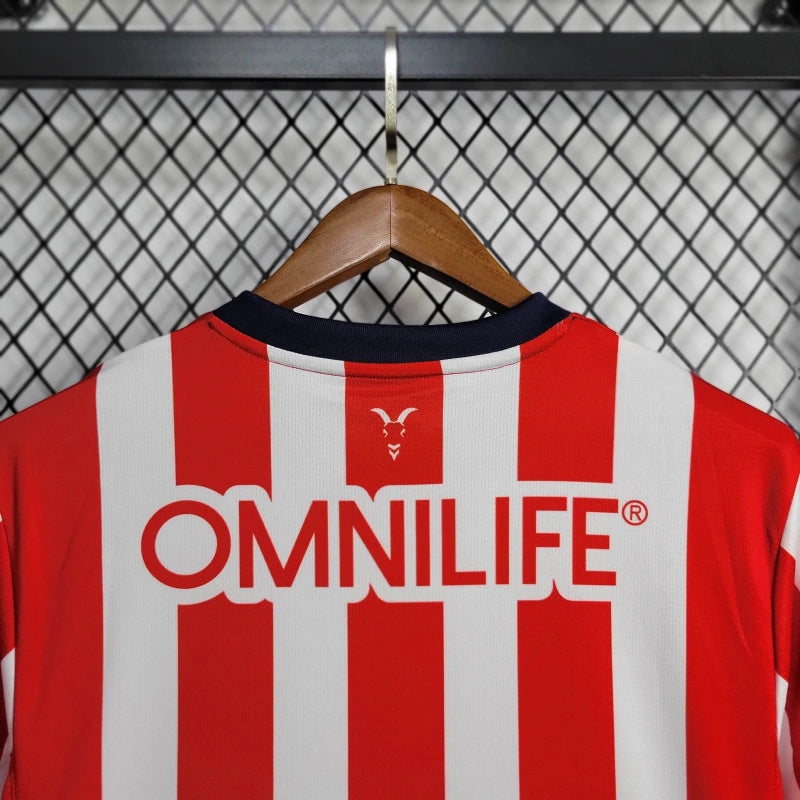 Camisa I Chivas Guadalajara | 24/25 Torcedor Puma - Vermelha e Branca