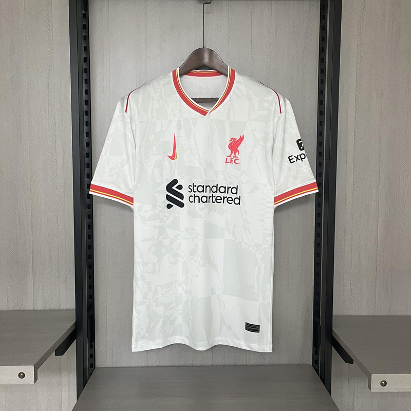 Camisa III Liverpool | 24/25 Torcedor Nike - Branca