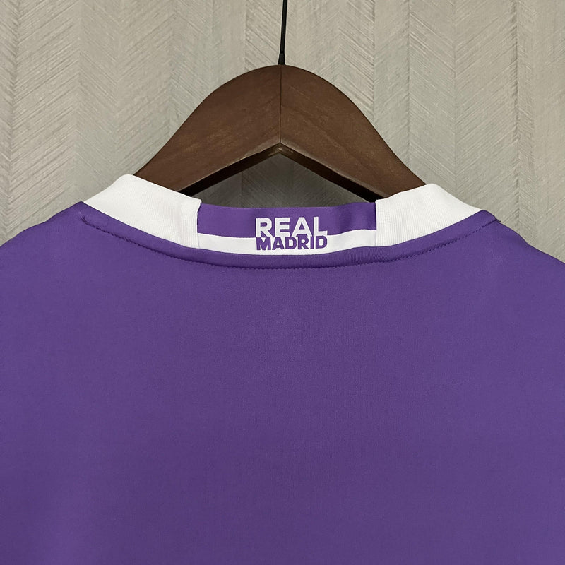 Camisa II Real Madrid Retrô | 16/17 Adidas - Roxa