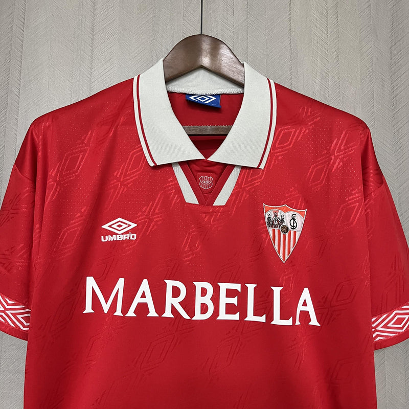 Camisa II Sevilla Retrô | 1994/96 Torcedor Umbro - Vermelha