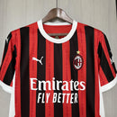 Camisa I Milan | 24/25 Torcedor Puma - Vermelha e Preta