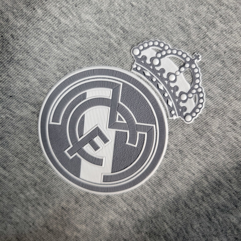 Camisa II Real Madrid Retrô | 15/16 Adidas - Cinza