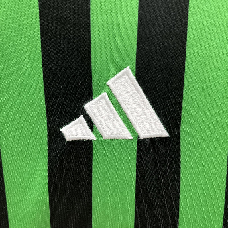 Camisa I Austin FC | 23/24 Torcedor Adidas - Verde e Preta