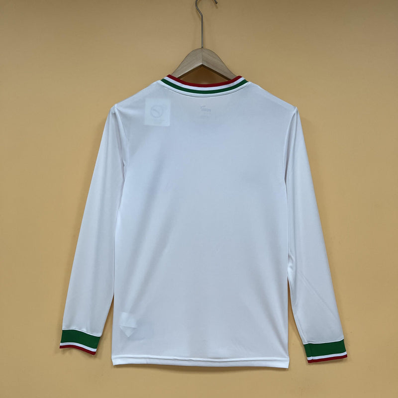 Camisa Comemorativa Palmeiras | 22/23 Torcedor Puma - Branca - Manga Longa