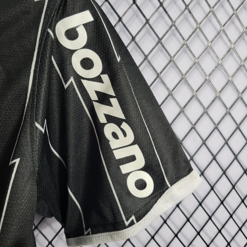 Camisa II Corinthians Retrô | 11/12 Nike - Preta e Branca