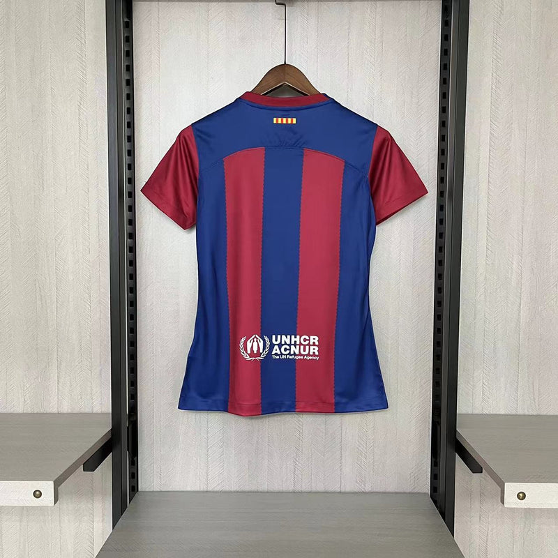 Camisa I Barcelona | 23/24 Torcedor Nike - Vermelha e Azul - Feminina