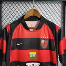 Camisa I Flamengo Retrô | 2003/04 Nike - Vermelha e Preta