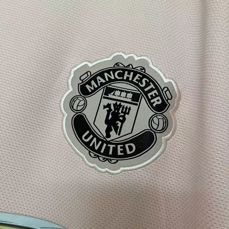 Camisa II Manchester United Retrô | 18/19 Torcedor Adidas - Rosa