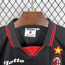 Camisa IV Milan Retrô | 97/98 Lotto - Preta