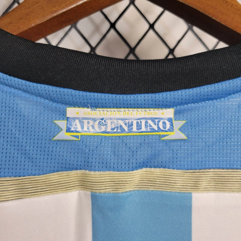 Camisa I Argentina Retrô | 2014 Adidas - Azul e Branca