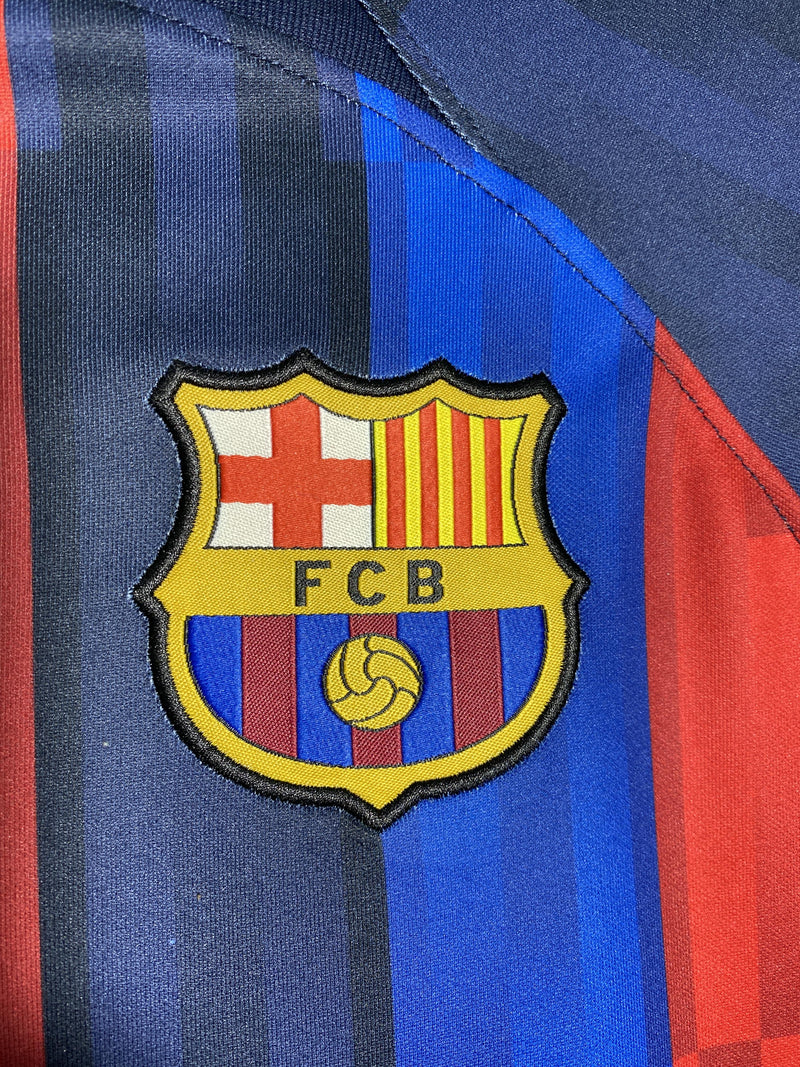 Camisa I Barcelona | 22/23 Torcedor Nike - Azul e Vermelha (sem patrocínio)