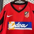 Camisa II Atlético de Madrid Retrô | 01/02 Nike - Vermelha e Preta