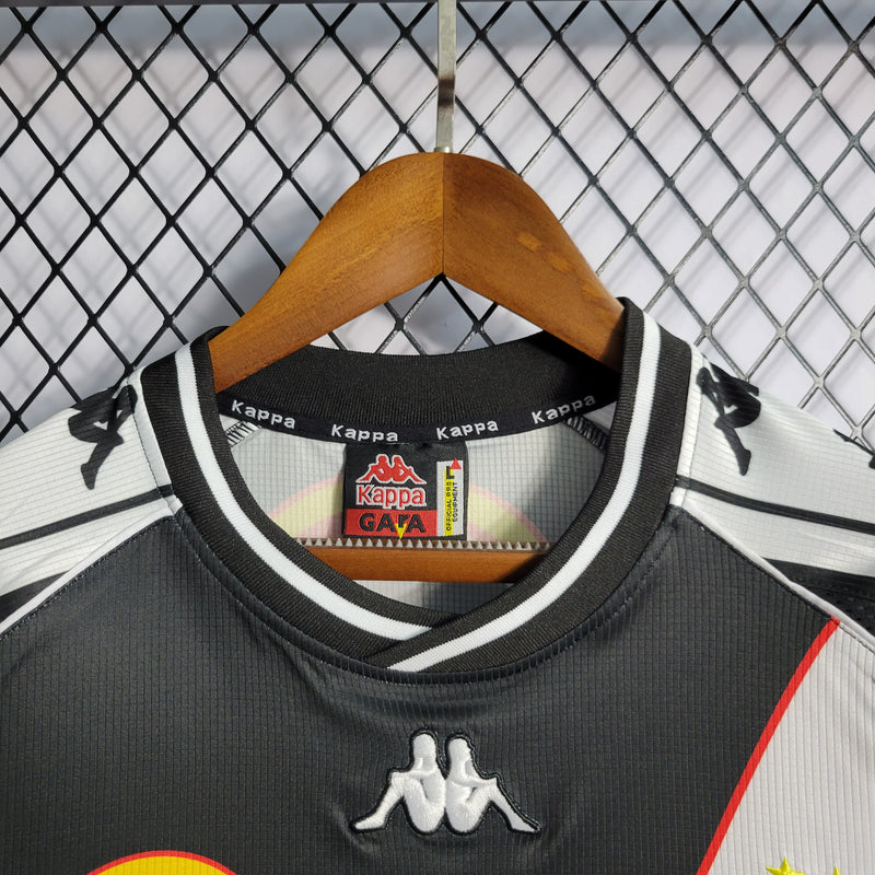 Camisa I Vasco Retrô | 2000 Torcedor Kappa - Preta
