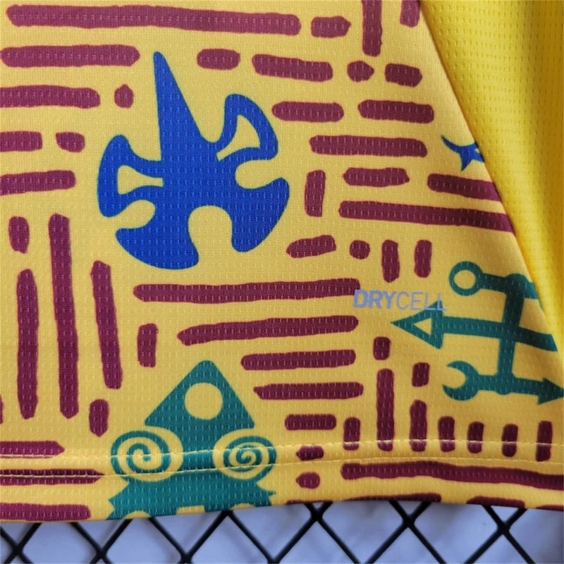 Camisa Pré Jogo Gana | 24/25 Torcedor Puma - Amarela