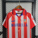 Camisa I Atlético de Madrid Retrô | 94/95 Puma - Vermelha e Branca