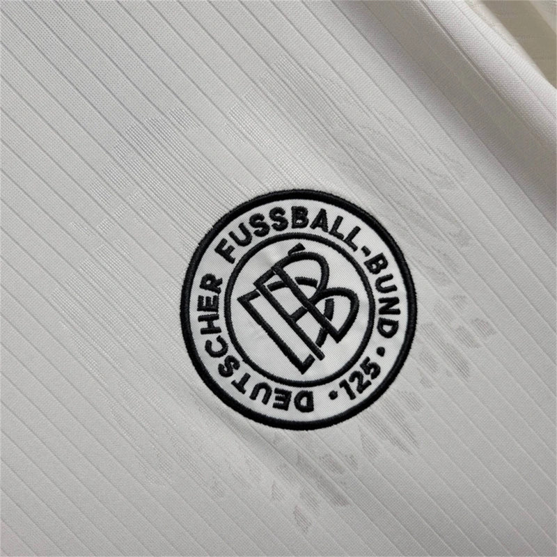 Camisa Aniversário Alemanha | 2025 Torcedor Adidas - Branca