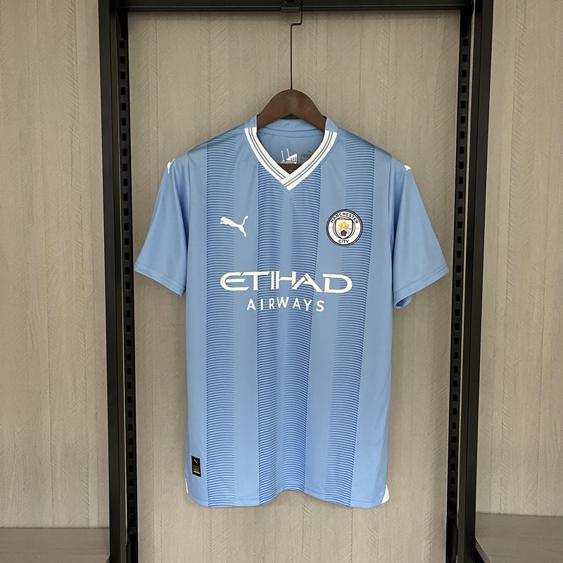 Camisa I Manchester City | 23/24 Torcedor Puma - Azul