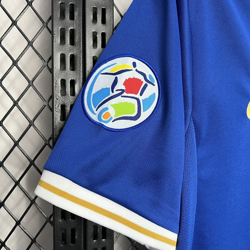 Camisa I Itália Retrô | 1996 Nike - Azul