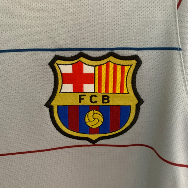 Camisa II Barcelona Retrô | 03/04 Nike - Cinza