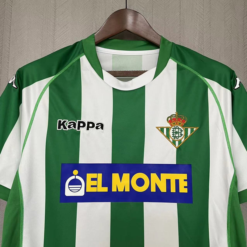Camisa I Betis Retrô | 01/02 Torcedor Kappa - Verde e Branca