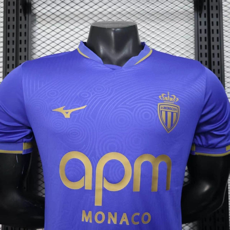 Camisa III Monaco | 25/26 Modelo Jogador Mizuno - Azul