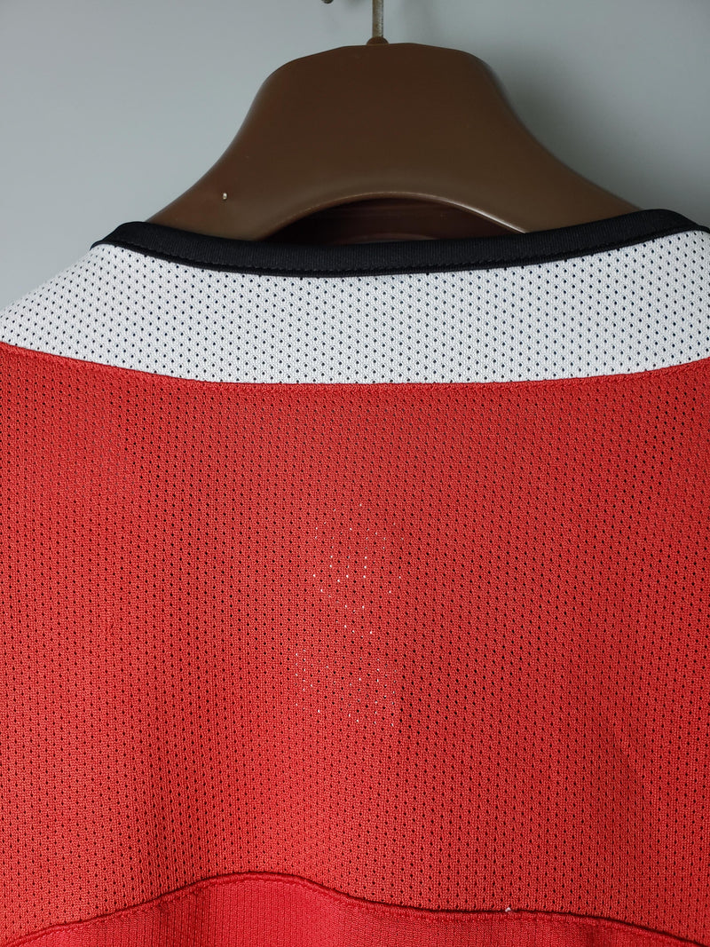 Camisa I Manchester United Retrô | 2005 Nike - Vermelha - Manga Longa